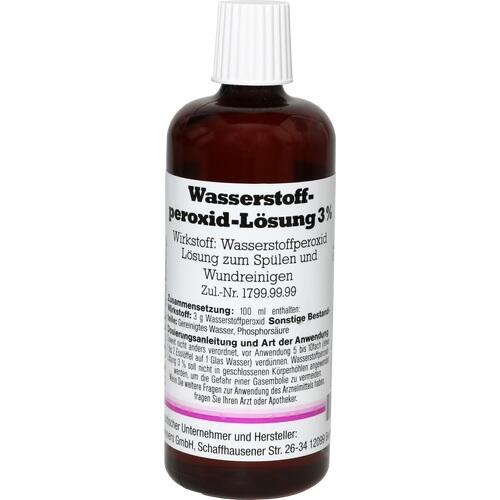 WASSERSTOFFPEROXID Lösung 3%, 100 ml